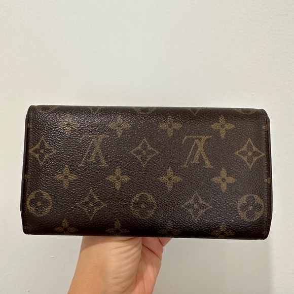 Louis Vuitton international long clutch leather wallet monogram print - Picture 11 of 16